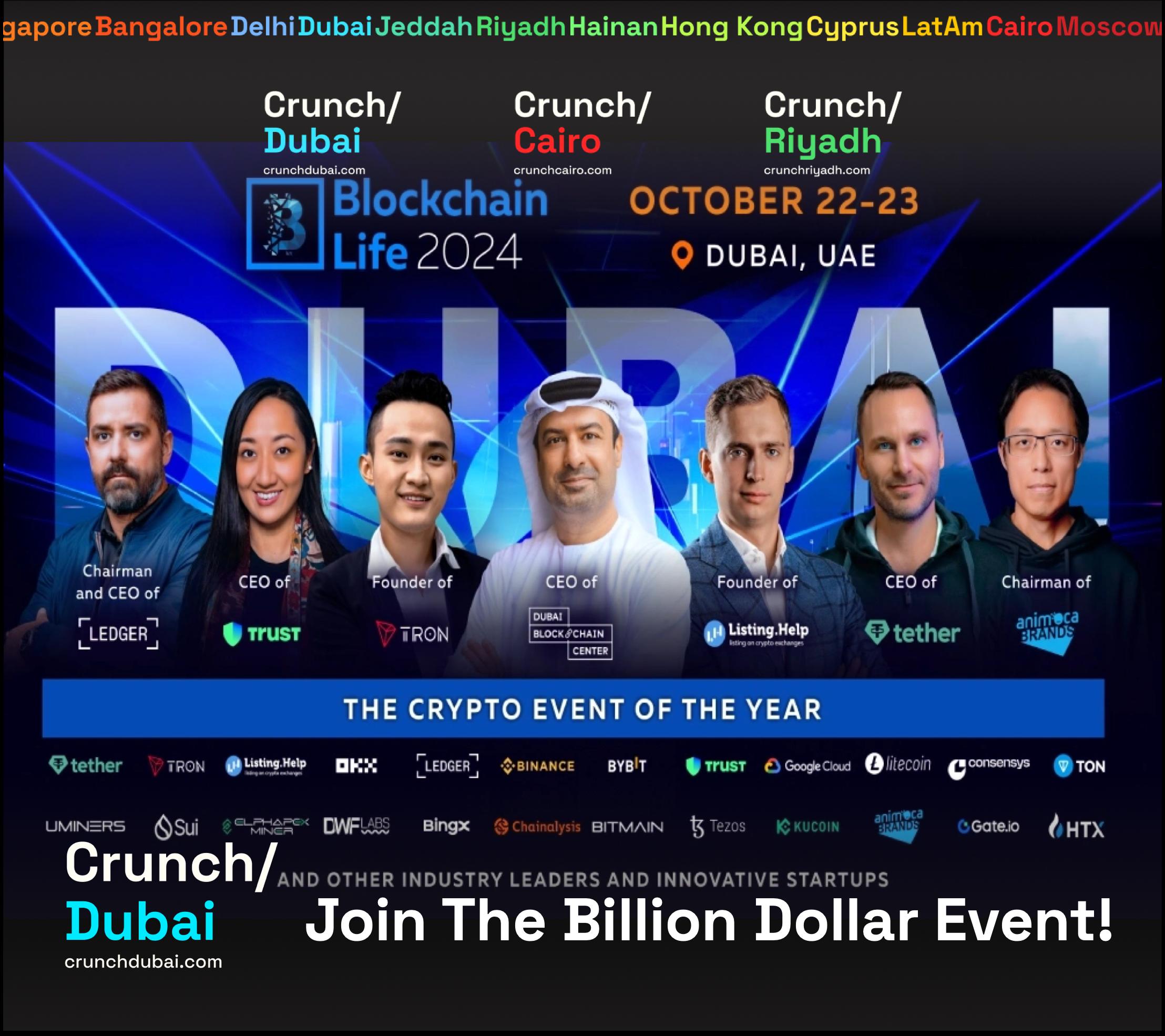 Crunch Dubai – Media on Startups and People